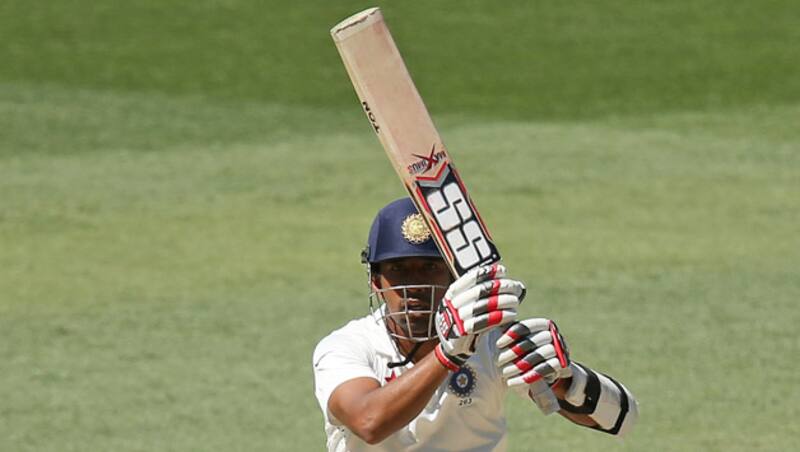 Wriddhiman Saha was quick to adjust to his home condition as his unbeaten 129 off 202 balls &copy; Getty Images