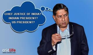 N Srinivasan eyeing the position of Chief Justice of India, if not then President