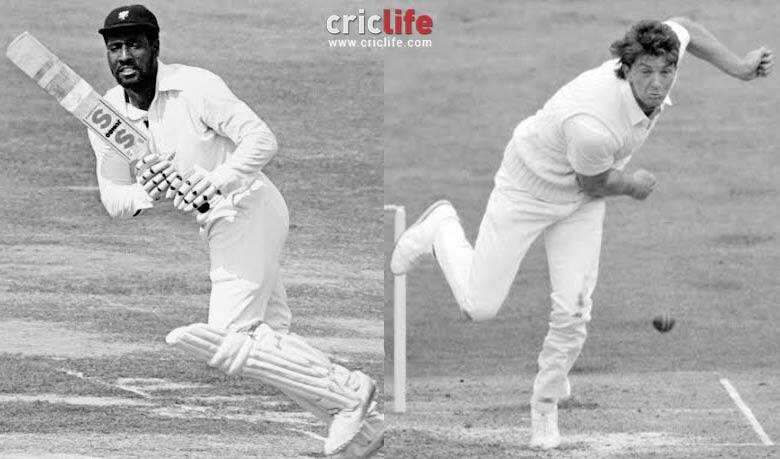 Viv Richards’s bat provides fitting reply to his sledger