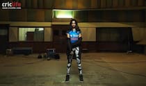 Deepika Padukone, Neha Dhupia sport Team India jersey