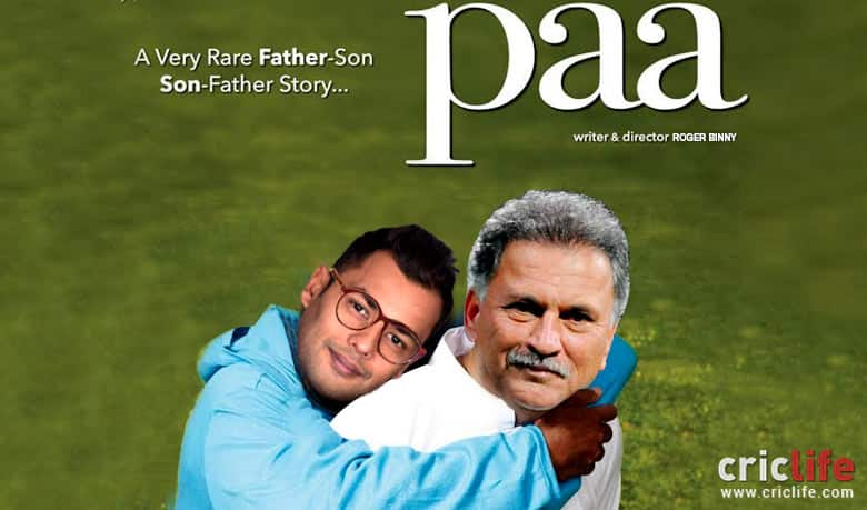 Paa, starring the father-son duo of Roger and Stuart Binny