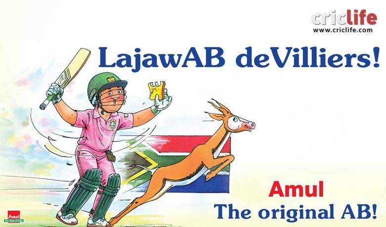 AB de Villiers scores fastest century