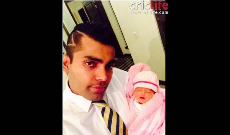 Umar Akmal blessed with a baby girl