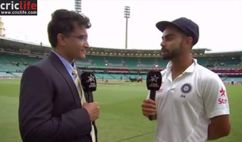 Sourav Ganguly impressed with Virat Kohli’s captaincy