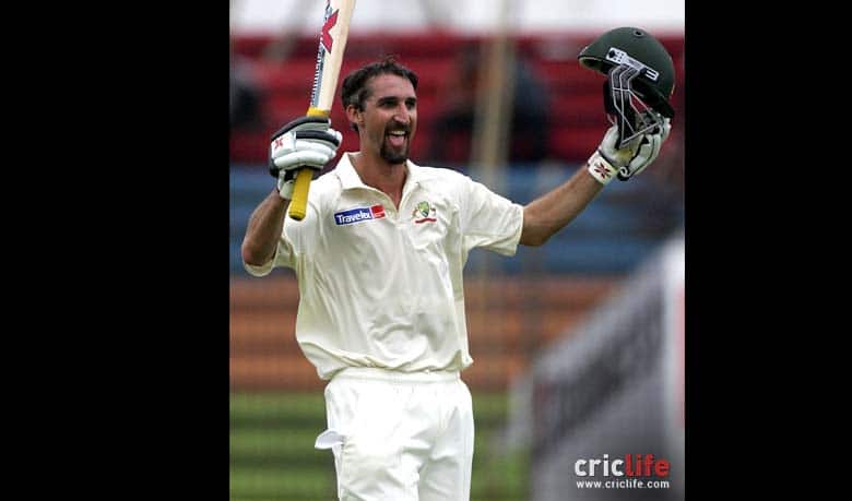 Jason Gillespie scores a double hundred, but is not picked again for his country