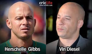 Herschelle Gibbs and Vin Diesel