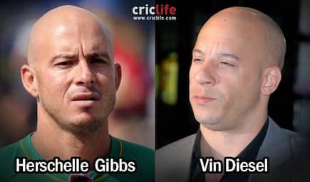 Herschelle Gibbs and Vin Diesel