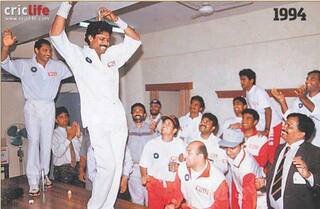 What followed after Kapil Dev went past Richard Hadlee