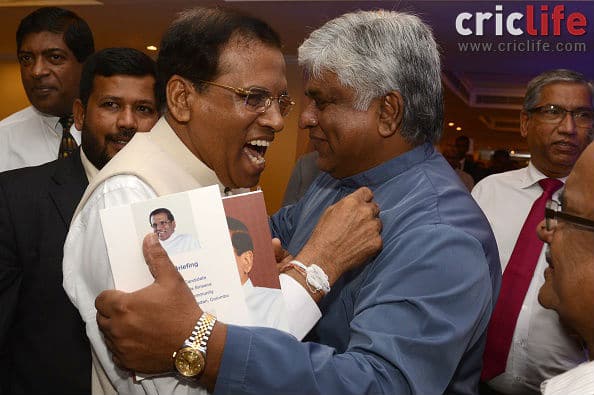 Arjuna Ranatunga sworn-in as minister in President Maithripala Srisena’s cabinet