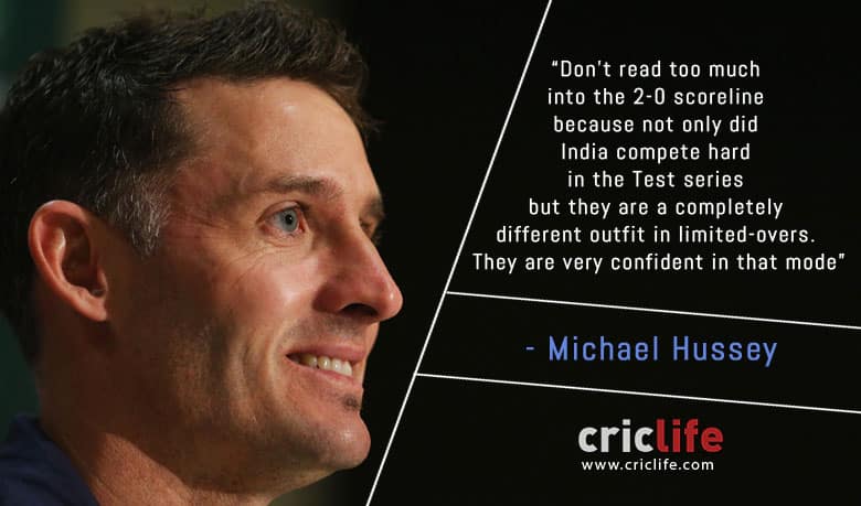 Don’t underrate India: Michael Hussey