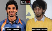 Ishant Sharma and Anirudh Ravichander