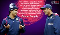 Sourav Ganguly wants Anil Kumble to mentor Team India bowlers