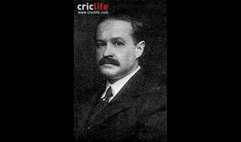 The only cricketer to go down with the Titanic
