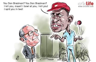 How the great Don Bradman responded to  Patrick Patterson’s sledging!