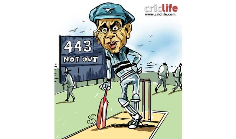 Nimbalkar stranded 10 short of breaking Bradman’s world record as Kathiawar stage a walkout!