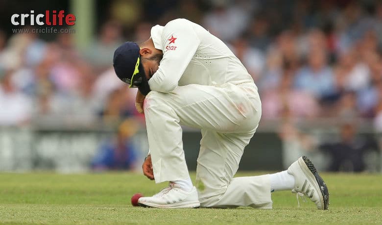 Team India slips to seventh spot in the ICC Test rankings