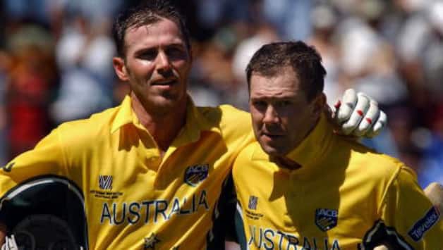 The partnership that sealed the World Cup: Damien Martyn (left) and Ricky Ponting © Getty Images