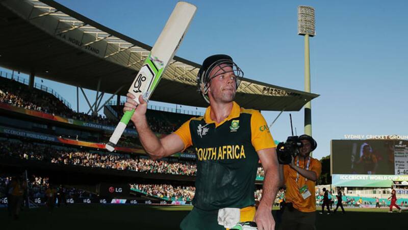 AB de Villiers starred with a knock of 162 off 66 balls &copy; Getty Images