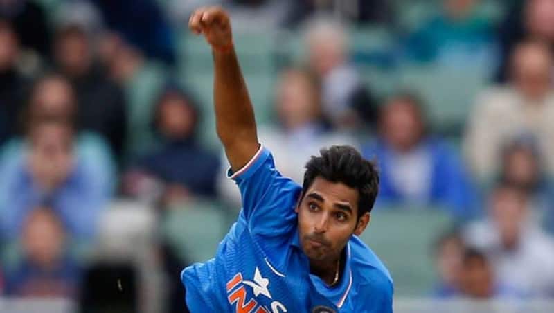 Bhuvneshwar Kumar (above) comes in place of Mohammed Shami in squad against UAE at Perth &Acirc;&copy; Getty Images (File Photo)