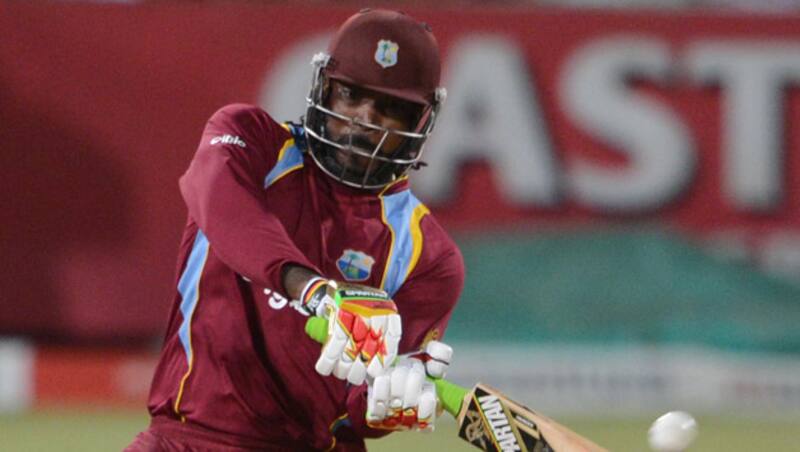 Chris Gayle's bat is known to be 45 mm thick, which helps the heavily-built batsman in some of his powerful shots &Acirc;&copy; Getty Images