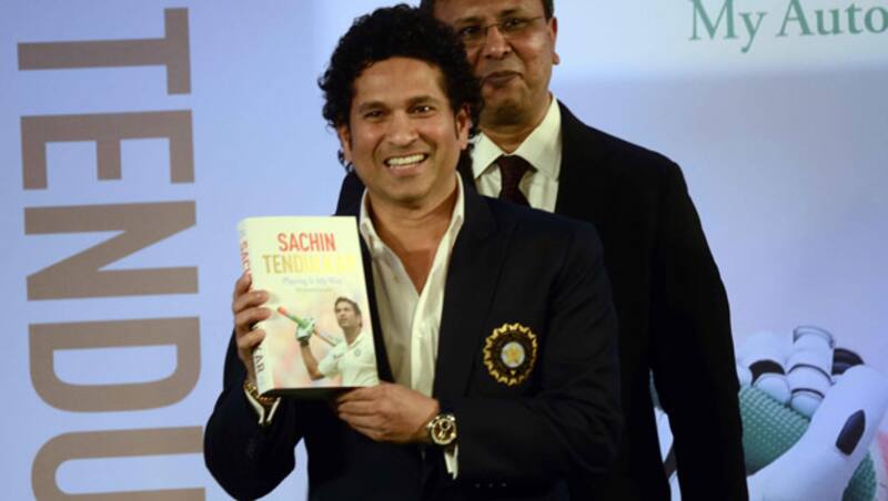 Sachin Tendulkar's autobiography was launched in November &Acirc;&copy; IANS