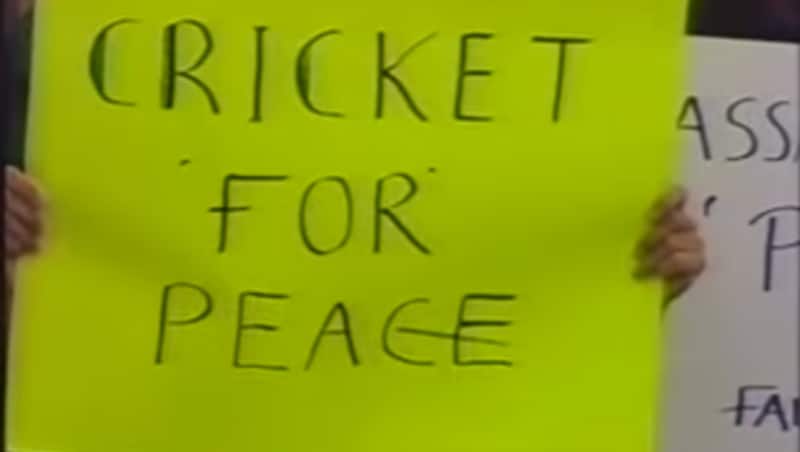 The day they celebrated cricket at Old Trafford amidst the brutalities of war. icture Courtesy: Screen-grab from Tangible Emotions YouTube channel