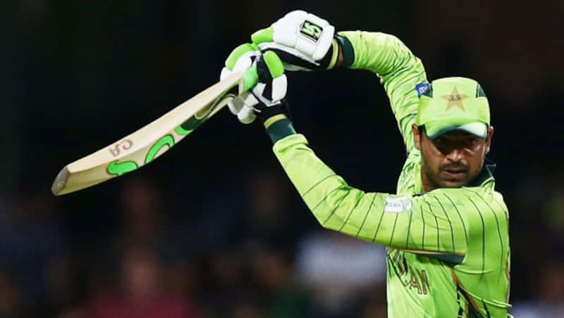 Haris Sohail (above) was dismissed for 36 by Ravichandran Ashwin after he was taken by Rohit sharma in the first slip © Getty Images