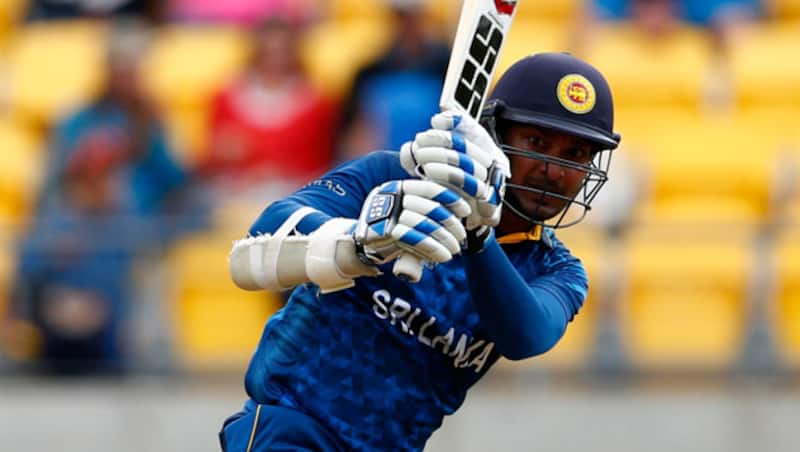 Kumar Sangakkara has scored back-to-back centuries and now is the highest run-scorer in the World Cup &Acirc;&copy; Getty Images