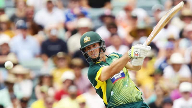 Mitchell Marsh dealt in lusty blows &Acirc;&copy; Getty Images