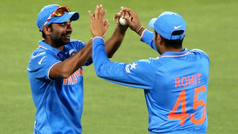 Mohammed Shami (above) dismissed Shahid Afridi for 22 &Acirc;&copy; Getty Images