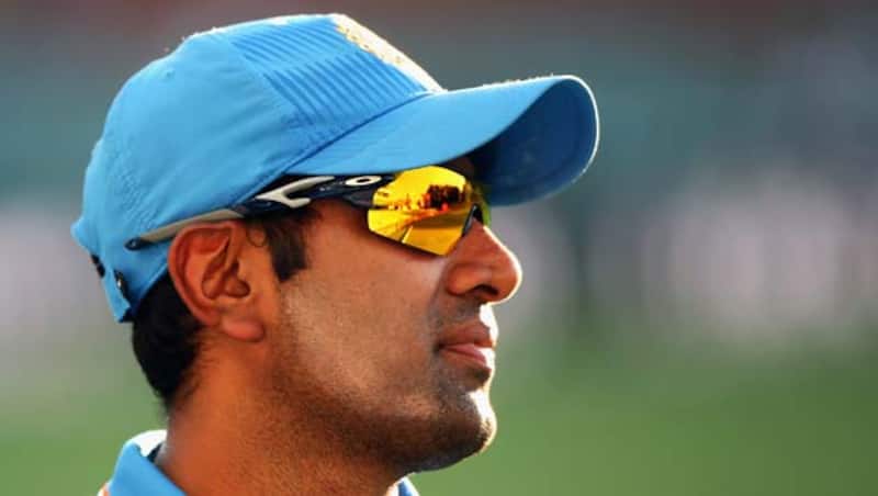 Ravichandran Ashwin was forced to leave the nets after being hit © Getty Images