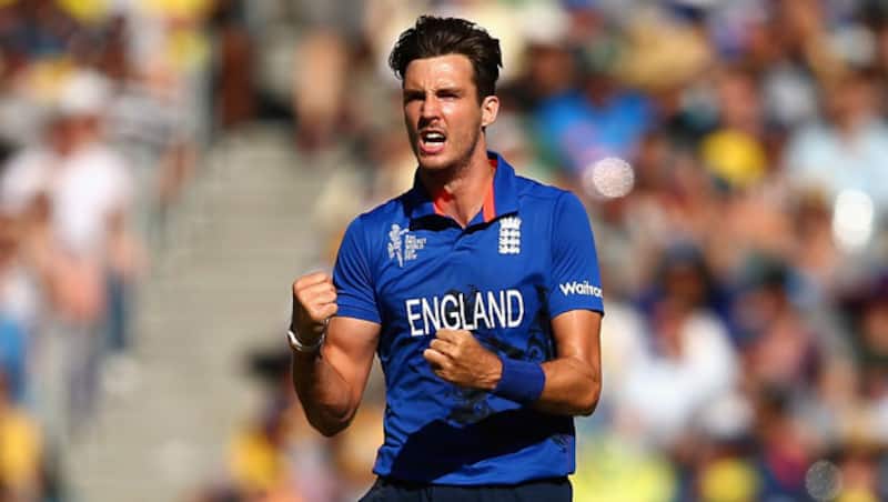 Steven Finn caused plenty of troubles for Scotland, taking 3 wickets for 30 runs © Getty Images