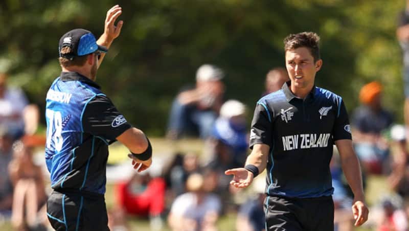 Trent Boult (right) was sold for a whopping Rs. 3.8 crores to Sunrisers Hyderabad © Getty Images