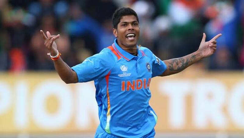 Umesh Yadav provided India the first wicket &Acirc;&copy; Getty Images
