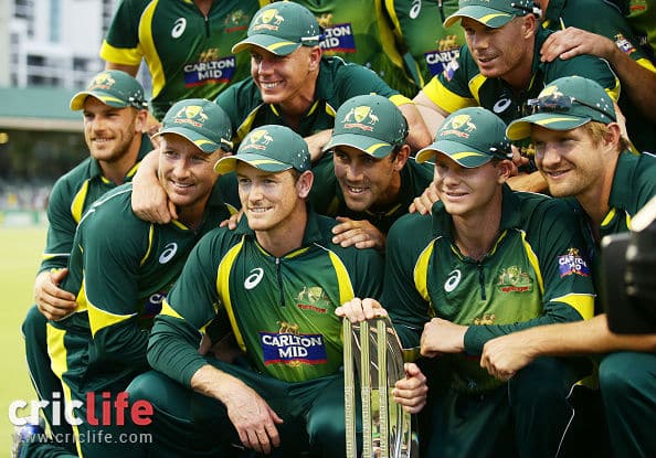 Australia enter World Cup 2015 as the top-ranked ODI team