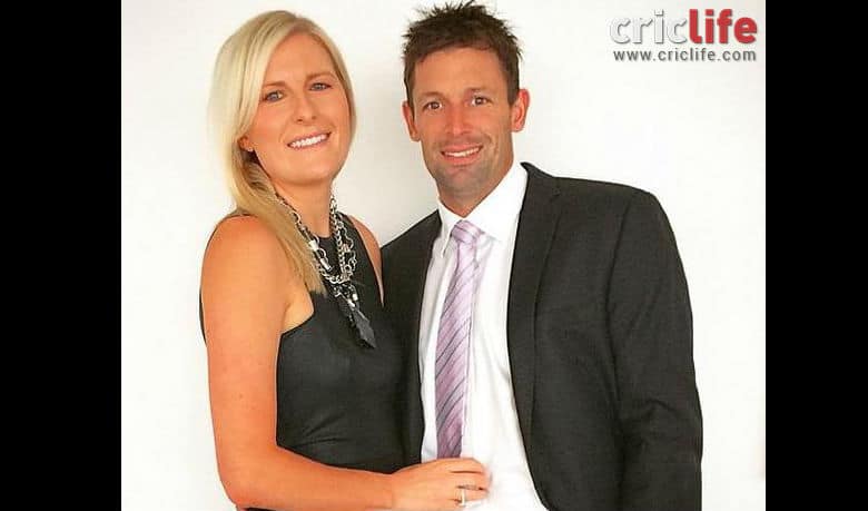Ben Hilfenhaus with wife Meri Jenkins