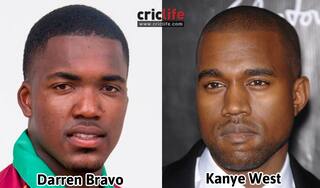 Darren Bravo and Kanye West