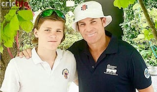 Shane Warne’s son Jackson takes a hat-trick