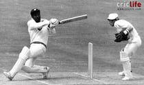 Viv Richards en route to his match-winning hundred at Lord’s in 1979 World Cup final