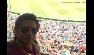 ICC Cricket World Cup 2015: Sachin Tendulkar takes a selfie at MCG
