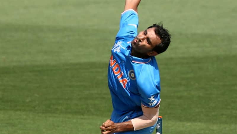 Mohammad Shami was the leading bowler for India, recording figures of ____ for 3 &copy; Getty Images
