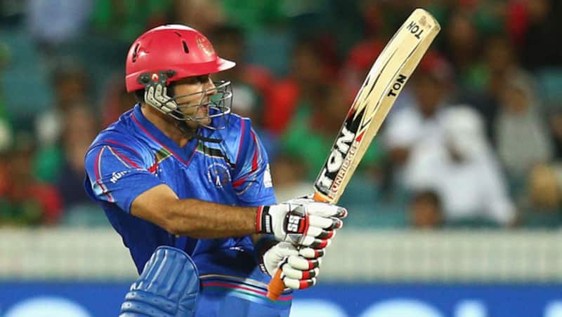 Mohammad Nabi was caught by Michael Clarke off the bowling of Glenn Maxwell &Acirc;&copy; Getty Images (File Photo)