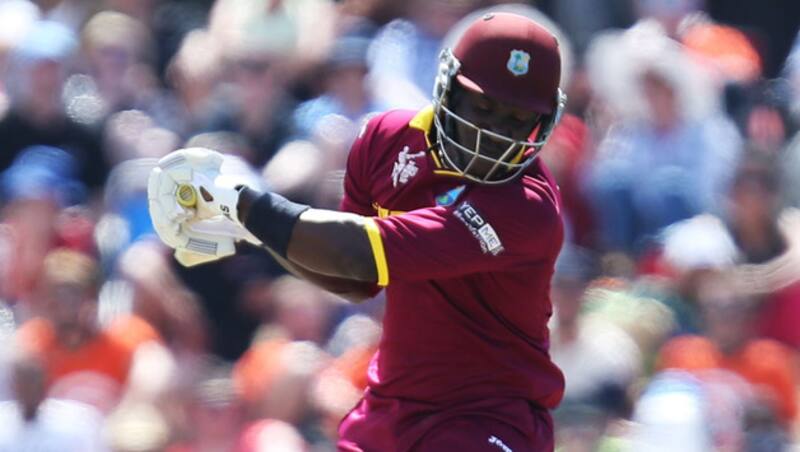Andre Russell (above) was dismissed for mere eight by all-rounder, Ravindra Jadeja after being comfortably taken by Virat Kohli at long off © Getty Images