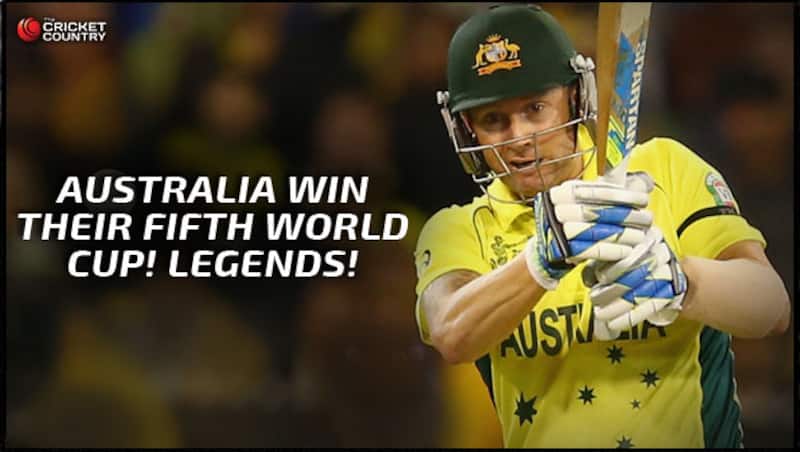 Australia win their fifth World Cup title &copy; Getty Images