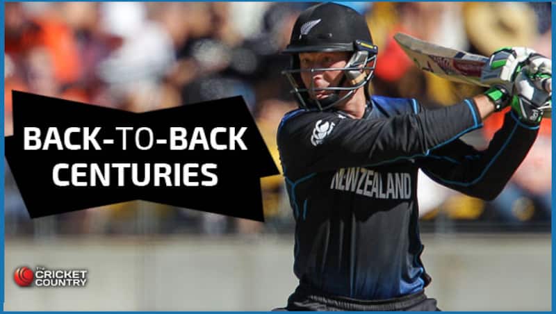 Martin Guptill's ton came off 111 deliveries including 12 boundaries along with a strike-rate of 90.10 &Acirc;&copy; Getty Images