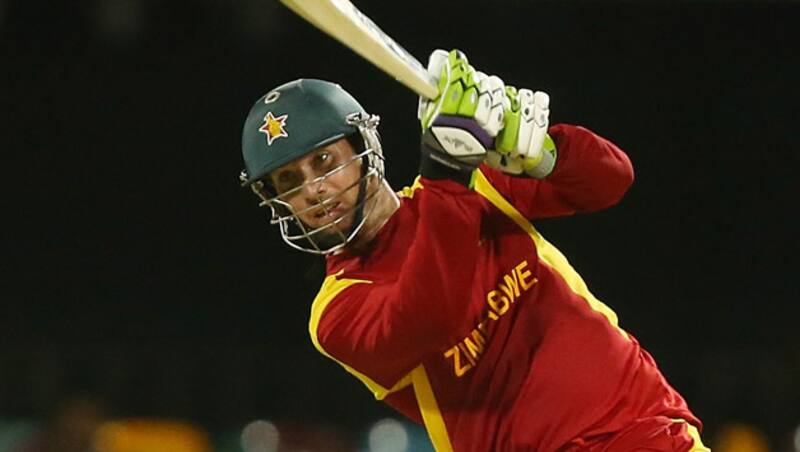 Brendan Taylor (above) is on 28 along with Sean Williams on nine &Acirc;&copy; Getty Images