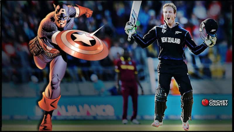 Martin Guptill scored an unbeaten 234, propelling New Zealand to 393 &Acirc;&copy; Getty Images 