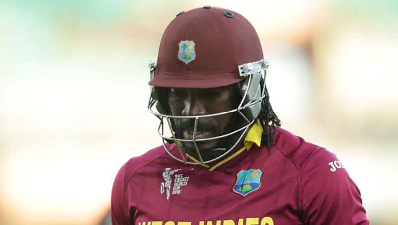 Chris Gayle (above) was dismissed for 21 by Mohammed Shami after being caught by Mohit Sharma &copy; Getty Images