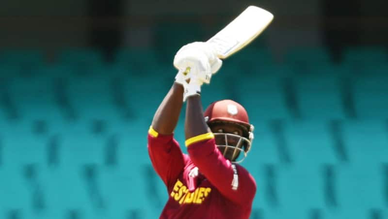 Darren Sammy (above) was dismissed for 26 by Mohammed Shami after being caught behind by MS Dhoni © Getty Images