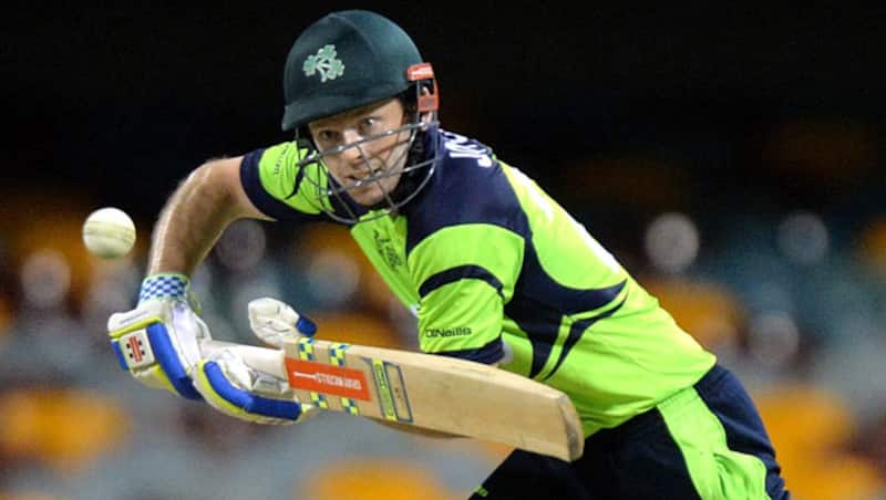 Ed Joyce out off a rash shot © Getty Images